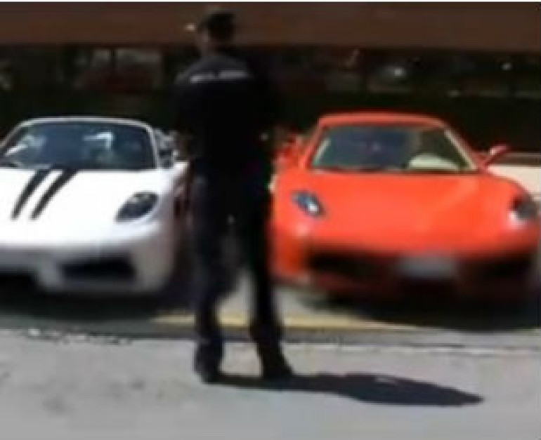 Ferrari заставила полицию Испании уничтожить поддельные спорткары (видео)