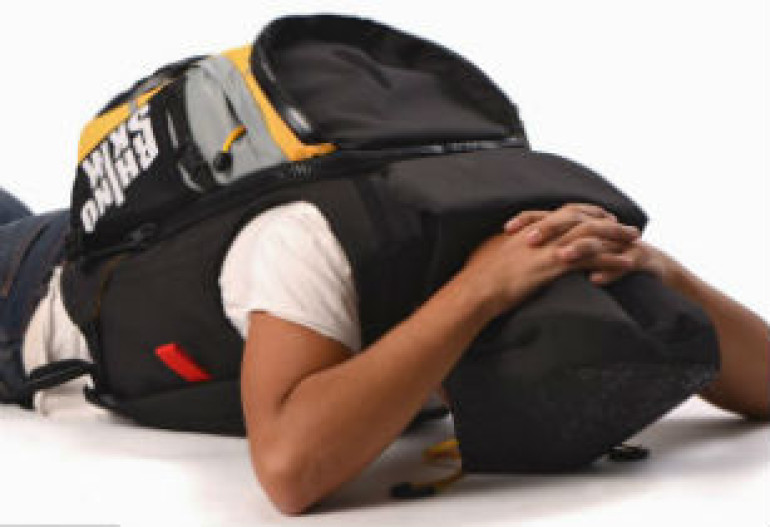 Bomb proof backpacks launched to protect user to concerned about their arms and legs