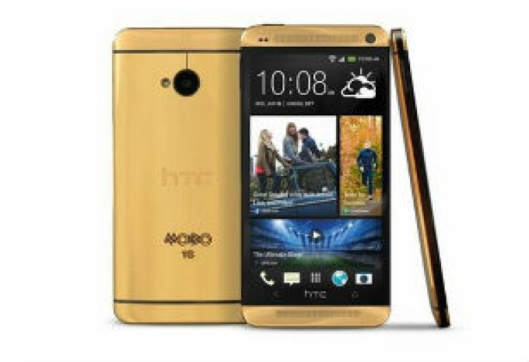 Limited edition HTC One in GOLD to be given as prize for MOBO Awards