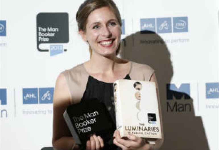 New Zealand writer becomes youngest winner with The Luminaries
