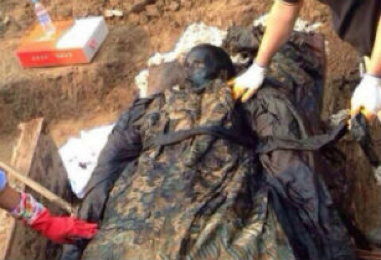 Chinese mummy that aged 300 years in a day baffles experts