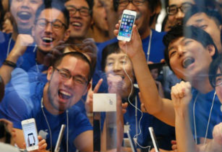 Apple утилизирует старые телефоны в Британии