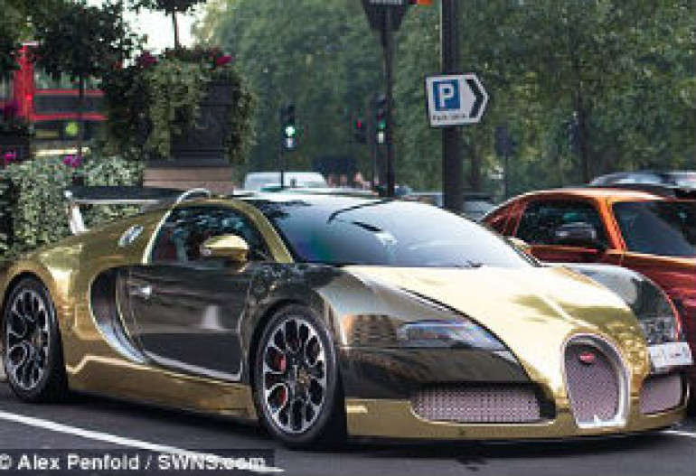 Փողը ճաշակ չի ստեղծում. Bugatti Veyron-ն արաբ տիրոջ ցանկությամբ «ներկվել է» ոսկով (լուսանկարներ, տեսանյութ)