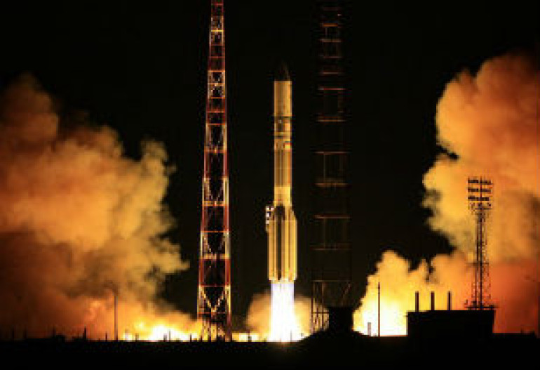 Russian rocket puts US satellite into Orbit