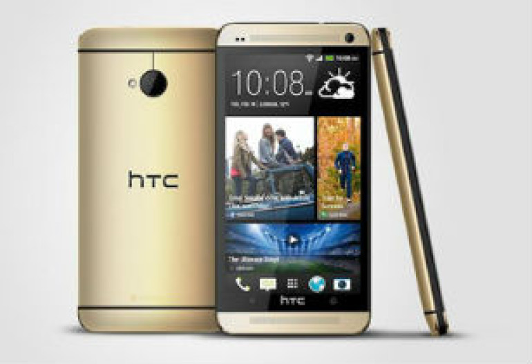 Смартфоны HTC покрасят в золотой