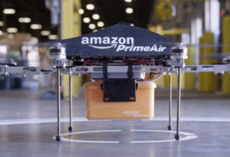 В ближайшем будущем посылки Amazon будут доставлять беспилотники (видео)