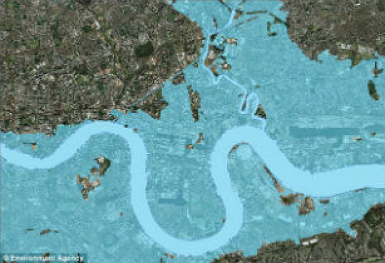 London could have become an underwater city if the Thames Barrier
