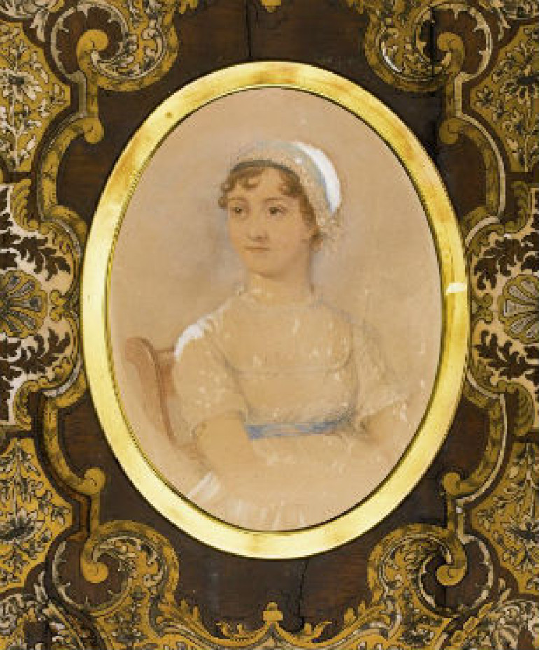 Jane Austen portrait auctioned for £164,500