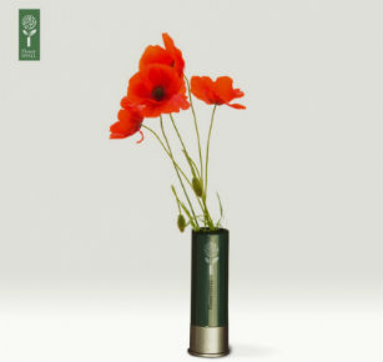 ‘Flower Shell’ brings flower gardens through shotgun blasts