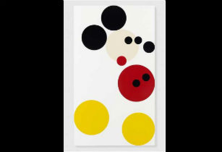 Damien Hirst to auction off new Mickey Mouse spot painting