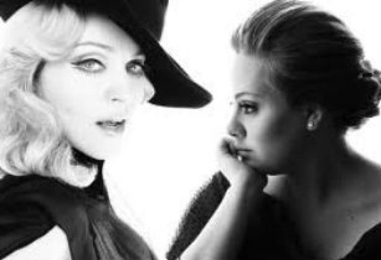Madonna to write album of ballads with help from Adele