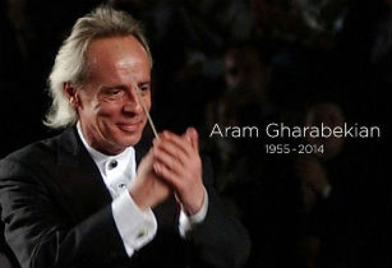 Memorial service for conductor Aram Gharabekyan set for Jan 18