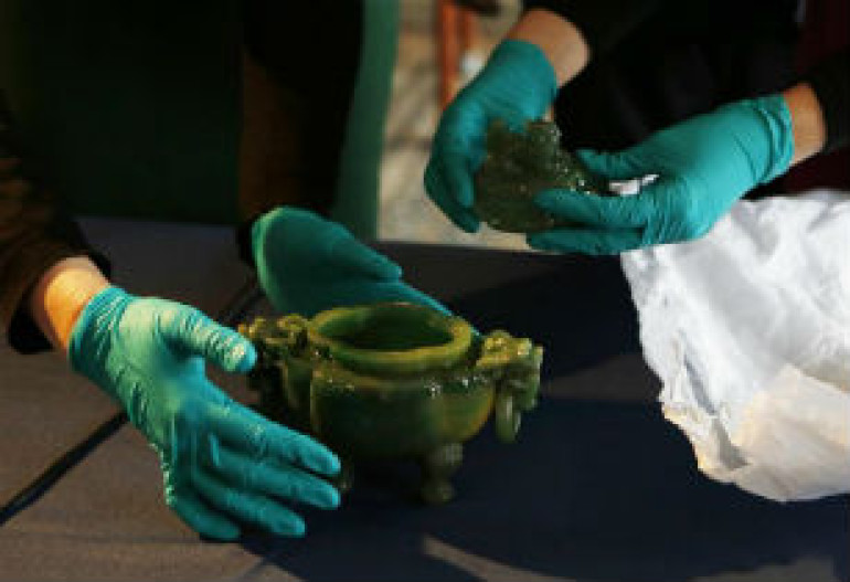 Precious jade returns to Harvard museum 
