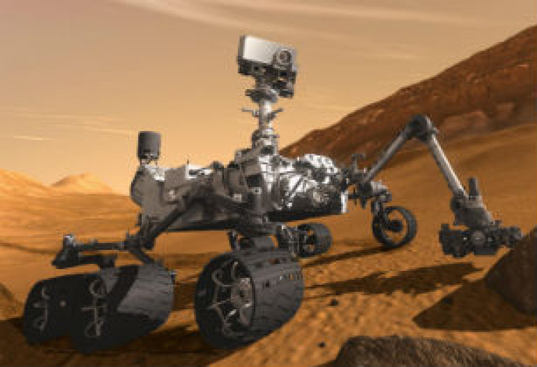 Curiosity մարսագնացը վնասել է անիվը
