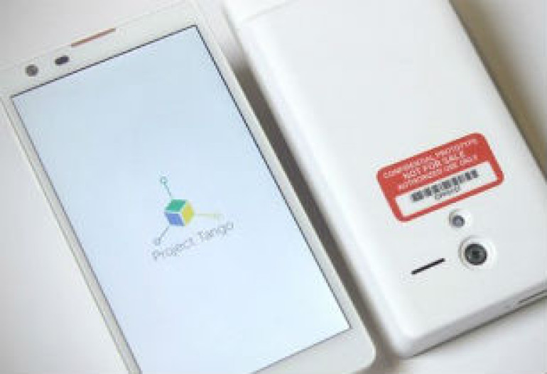 Google unveils 3D sensor smartphone