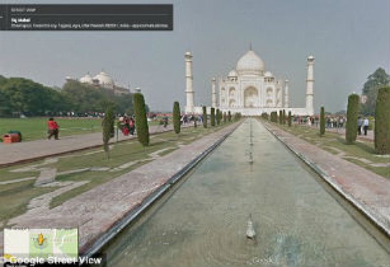G-Street View adds iconic landmarks including the Taj Mahal and the Red Fort (video)