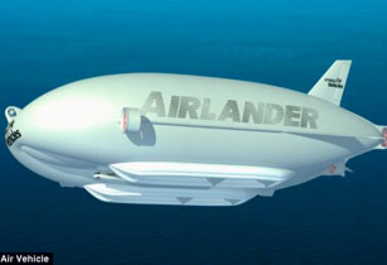 World’s longest aircraft revealed: 300ft-long 'airship' is unveiled in the UK and hailed as a 'game changer'