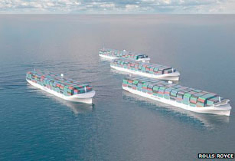 Rolls-Royce imagines a future of unmanned ships