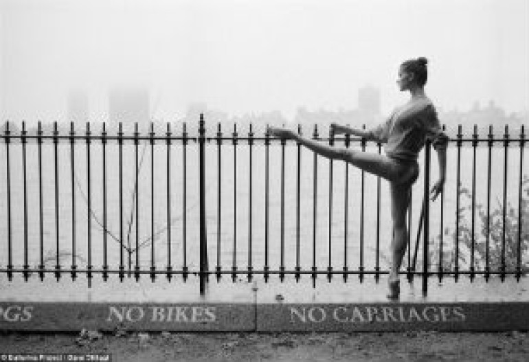 Stunning photo project shows ballerinas anywhere but on stage