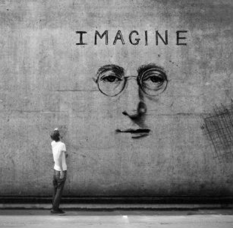 Просто представьте - иллюстрации к песне Джона Леннона Imagine (фото)