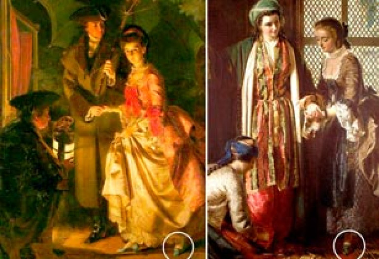 £9,000 painting that's on sale for £180,000... all thanks to a shoe