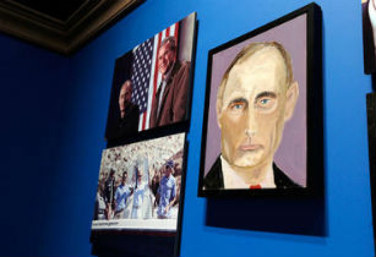 George W. Bush has new paintings of 24 world leaders 