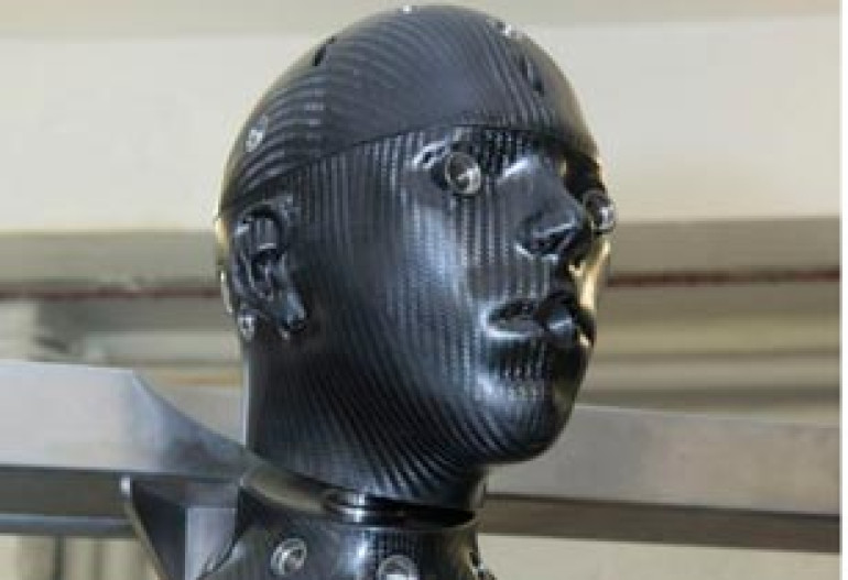 The new robot mannequin that tests armed forces' chemical and biological suits is revealed 