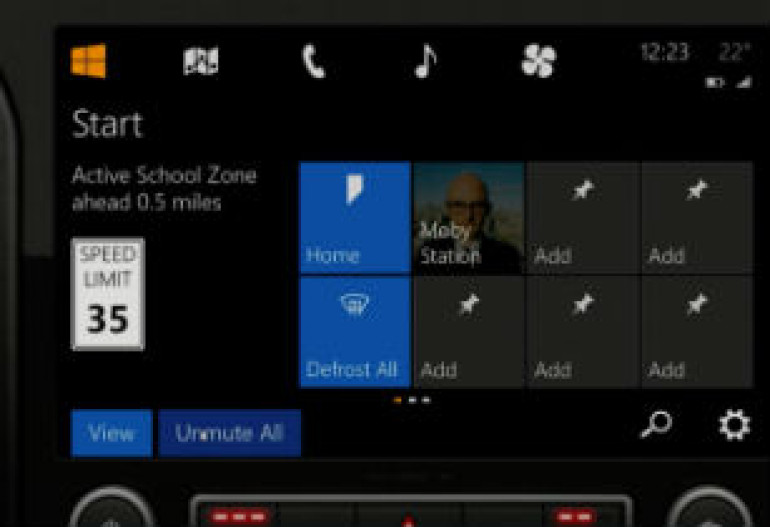 Microsoft установит Windows Phone на автомобили