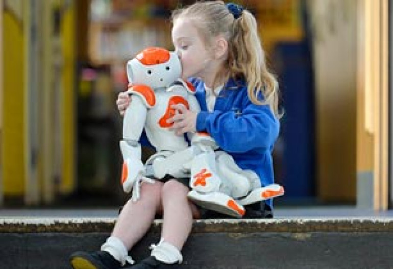Robots making school less scary place for autistic children: Friendly mini-droids chat, play games and even teach pupils