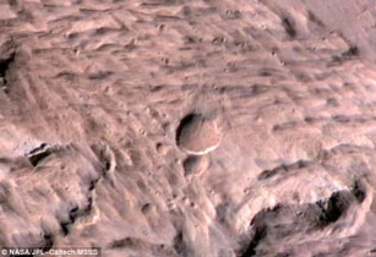 How craters are created: Researchers spot massive new impact on Mars