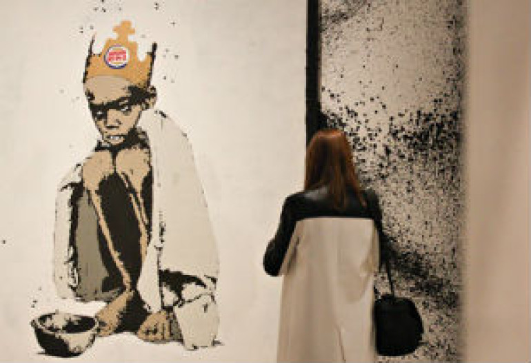 Banksy: The Unauthorised Retrospective, Sotheby's - exhibition review