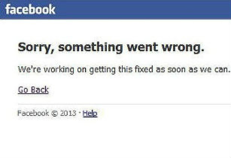 Получасовой сбой обошелся Facebook в полмиллиона долларов