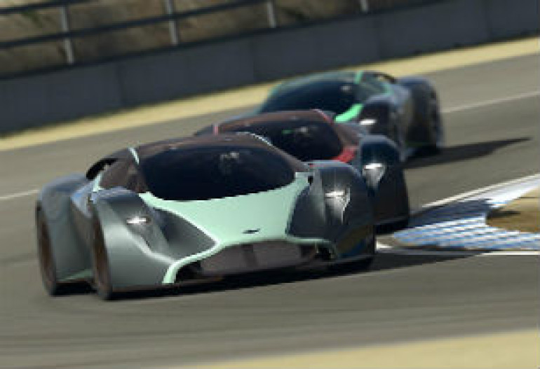 Aston Martin показал «живьем» модель для компьютерной игры