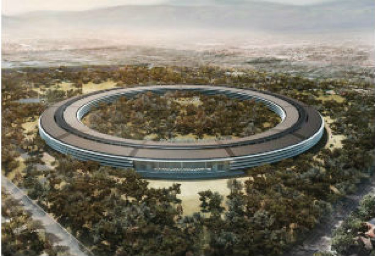В Сети появилось панорамное видео нового кампуса Apple