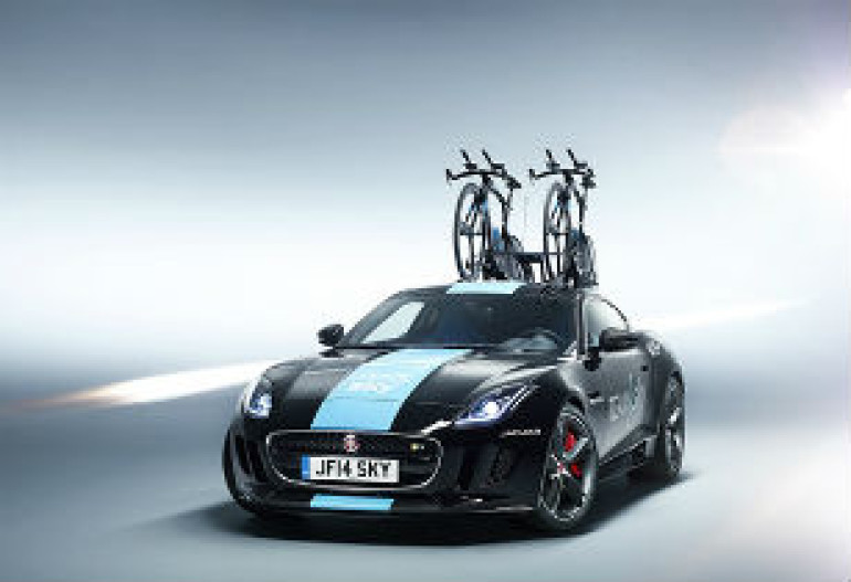 Jaguar выпустил спецверсию купе F-type для гонки «Тур де Франс»