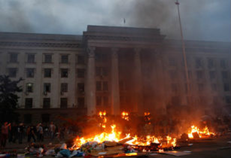 Монумент памяти жертв одесского противостояния появился в Таллине