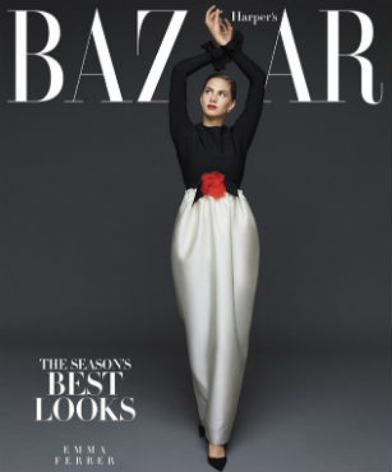 Внук Ричарда Аведона снял внучку Одри Хепберн для Harper\'s Bazaar