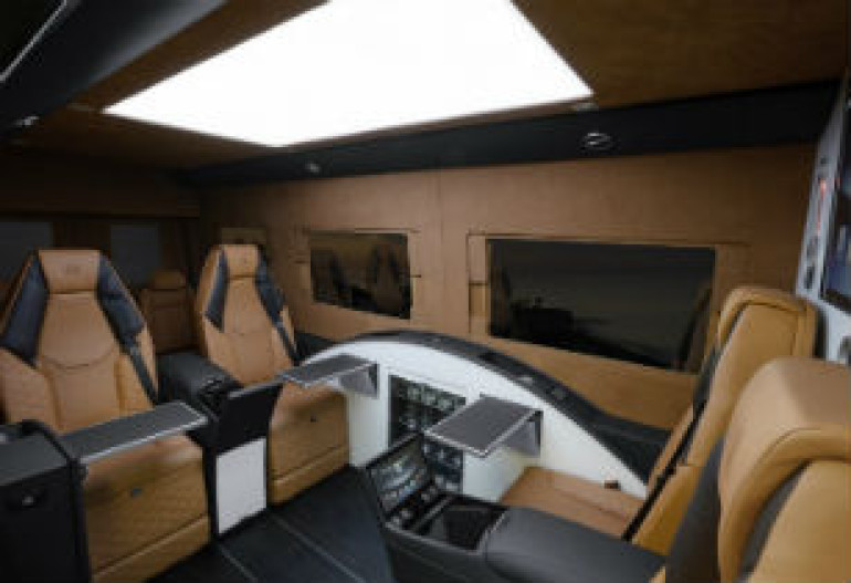 Գրասենյակ անիվների վրա. Brabus-ը ներկայացրել է վերափոխված Mercedes-Benz Sprinter-ը (լուսանկարներ)