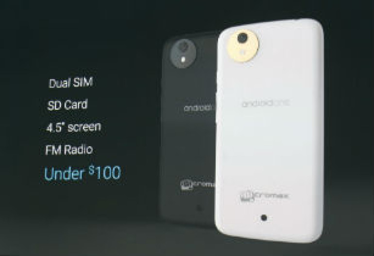Google представил 100-долларовые смартфоны на Android One