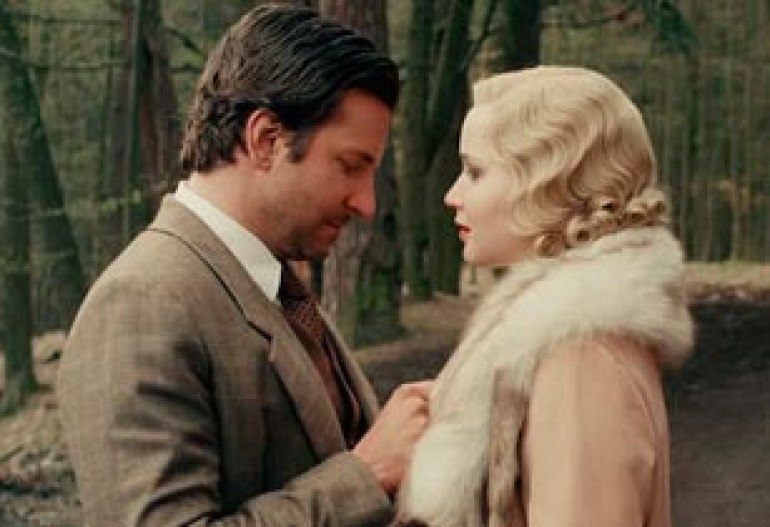 Jennifer Lawrence and Bradley Cooper share sizzling kiss in new depression-era movie Serena
