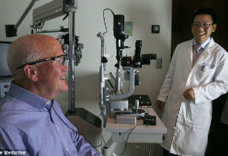 Bionic eye lets blind man see wife for the first time in 30 years