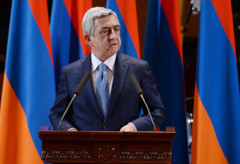 Այսօր մեր ազգային պետության շենքը կանգուն է նաև լրատվամիջոցների ազատ աշխատանքի շնորհիվ. Սերժ Սարգսյանը 