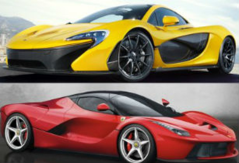 Սուպերքարերի մրցապայքար. համեմատվում են բրիտանական McLaren P1-ը  և իտալական  LaFerrari-ն (լուսանկարներ)