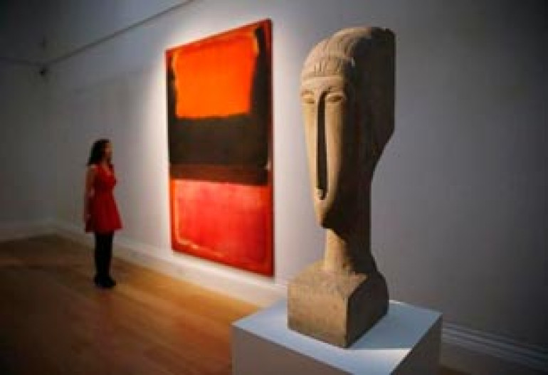Sculpture, global buying drive Sotheby\'s biggest auction in its history