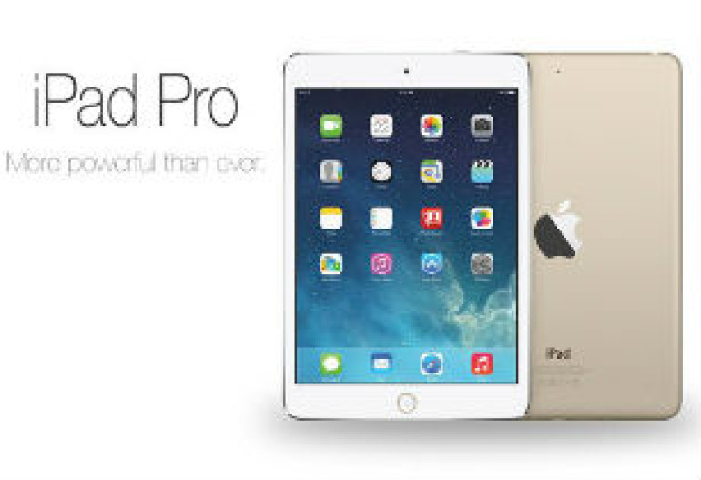 Производство iPad Pro с большим экраном начнется не ранее II квартала 2015 года