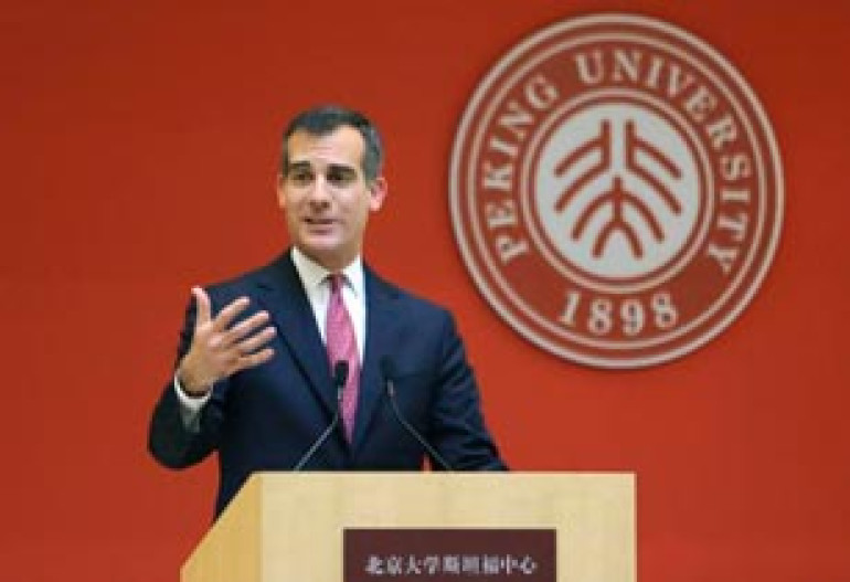 Los Angeles mayor presses China to allow more Hollywood films