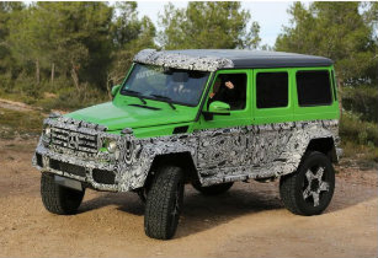 Mercedes-Benz ընկերությունը Geländewagen-ի նոր տարբերակը կներկայացնի 2015թ.-ին