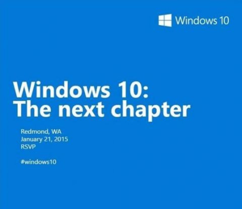 Следующая презентация Windows 10 состоится 21 января