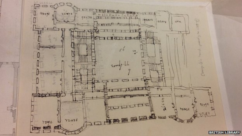 British Library uncovers George III 'eccentric' drawing