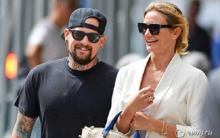 Кэмерон Диас помолвилась с фронтменом Good Charlotte Бенджи Мэдденом